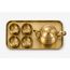 Mezze Brass-Tone Tea Service Set — design preview
