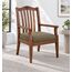 Mehrab Slatted Reading Armchair — design preview