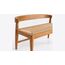 Baithak Curved-Back Dining Bench — design preview