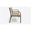 Kikar Twin-Rail Garden Bench — design preview