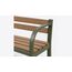 Kikar Twin-Rail Garden Bench — design preview