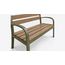 Kikar Twin-Rail Garden Bench — design preview