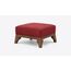 Mehrab Crescent-Leg Pouf Ottoman — design preview