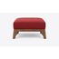 Mehrab Crescent-Leg Pouf Ottoman — design preview
