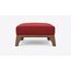 Mehrab Crescent-Leg Pouf Ottoman — design preview