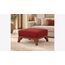 Mehrab Crescent-Leg Pouf Ottoman — design preview