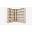 Nile Modular Corner Book Wall — design preview