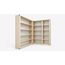 Nile Modular Corner Book Wall — design preview