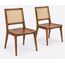 Gulzar Cane-Panel Dining Chair Pair — design preview