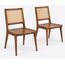Gulzar Cane-Panel Dining Chair Pair — design preview
