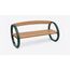 Barkat Loop-Frame Garden Bench — design preview