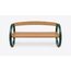 Barkat Loop-Frame Garden Bench — design preview