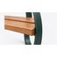 Barkat Loop-Frame Garden Bench — design preview