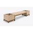 Dhoop Courtyard Planter Bench — design preview