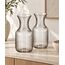 Narm Ribbed Glass Carafe Pair — design preview